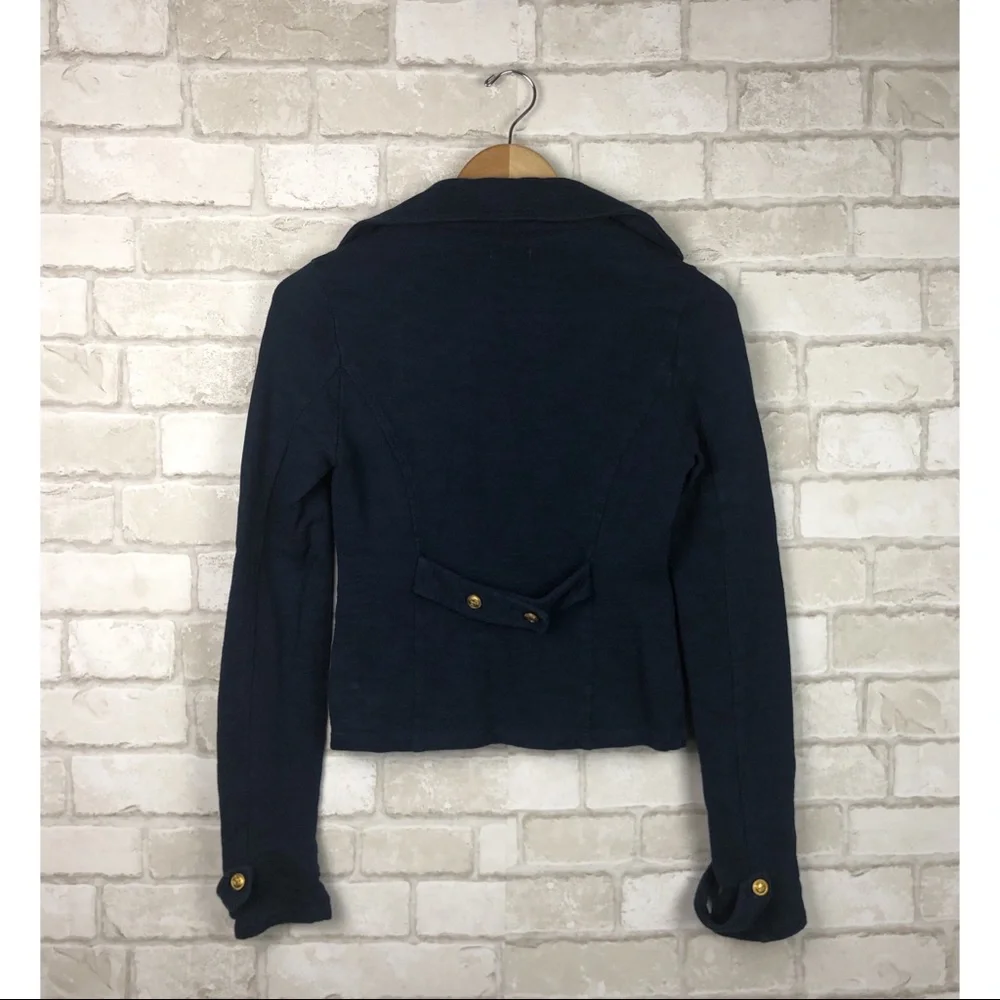 Urban Outfitters Kimchi Blue Nautical Navy Blue Peacoat Size XS - Picture 5 of 8